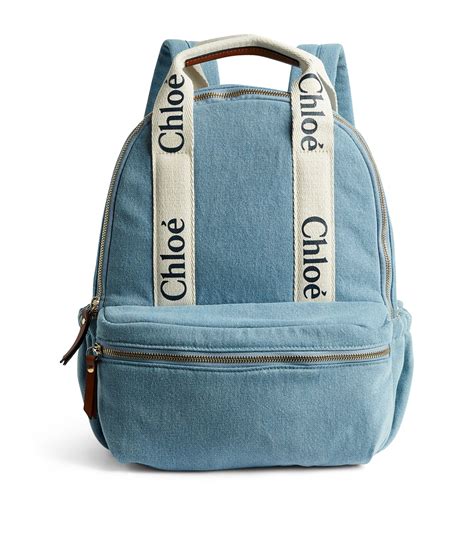 rucksack chloe|chloe backpack mini denim.